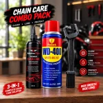 Motorcycle Chain Care Kit – Clean, Lube & Protect