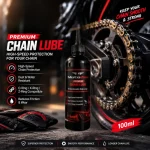 MotoZen Premium Motorcycle Chain Lube 100ml – High-Speed Chain Protection & Long-Lasting Lubrication