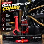 Motorcycle Chain Cleaning & Lubrication Combo – 2PCS