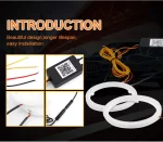 LED DRL Kit for Motorcycle | RGB Daytime Running Light | Waterproof 12V Plug & Play - Image 5