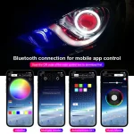 LED DRL Kit for Motorcycle | RGB Daytime Running Light | Waterproof 12V Plug & Play - Image 6