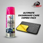Dashboard Polish & Microfiber Cloth Combo Pack - Image 2