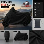Dust & Waterproof Motorcycle Cover – Premium Edition | Sun & UV Protection for Bike