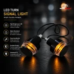 Motorcycle LED Turn Signal Light – Universal (1 Pair)