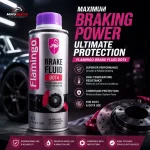Flamingo DOT4 Brake Fluid – High Temperature Resistant Fluid for Car Brake Systems