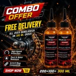 MotoZen Premium Chain Lube Combo 300ml (200ml + 100ml)