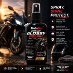 MotoZen Instant Glossy Polish Spray – Premium Bike Shine & Surface Protection