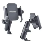 MotoWolf Motorcycle Mobile Phone Holder – Secure Handlebar Mount - Image 4