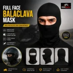Full Face Motorcycle Balaclava Mask – Wind & Dust Protection Under Helmet