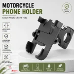 Motorcycle Metal Phone Holder | Universal Bike Handlebar Mobile Mount