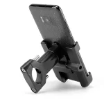 Motorcycle Metal Phone Holder | Universal Bike Handlebar Mobile Mount - Image 4