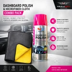 Dashboard Polish & Microfiber Towel Care Kit