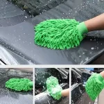 Chenille Microfiber Wash Mitt | Premium Car & Motorcycle Cleaning Glove - Image 2