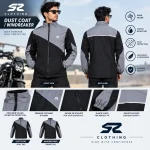 Dust Coat Windbreaker Jacket for Men – Lightweight & Stylish Outdoor Wear - Image 4