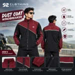 Dust Coat Windbreaker Jacket for Men – Lightweight & Stylish Outdoor Wear - Image 3